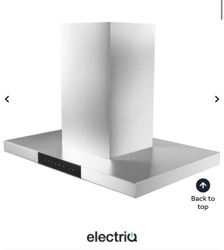 Electriq 90cm island hood with - electriq,