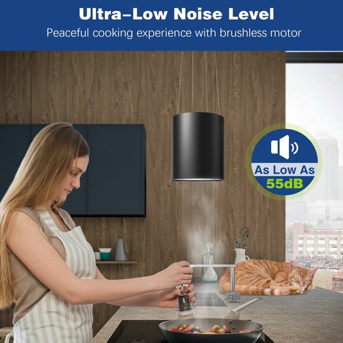 35cm island cooker hood with - island,